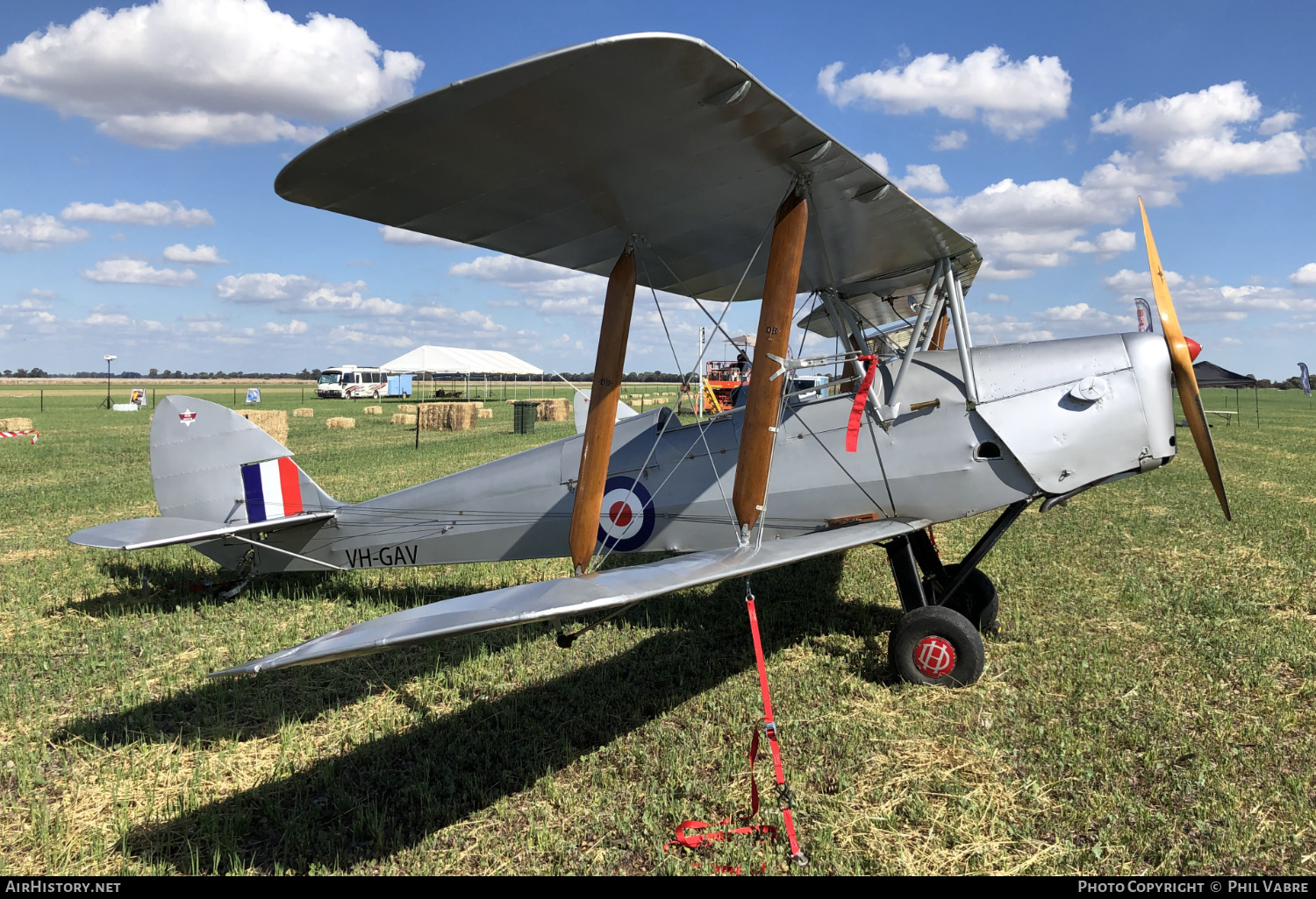 Aircraft Photo of VH-GAV | De Havilland D.H. 82A Tiger Moth | Australia - Air Force | AirHistory.net #643312