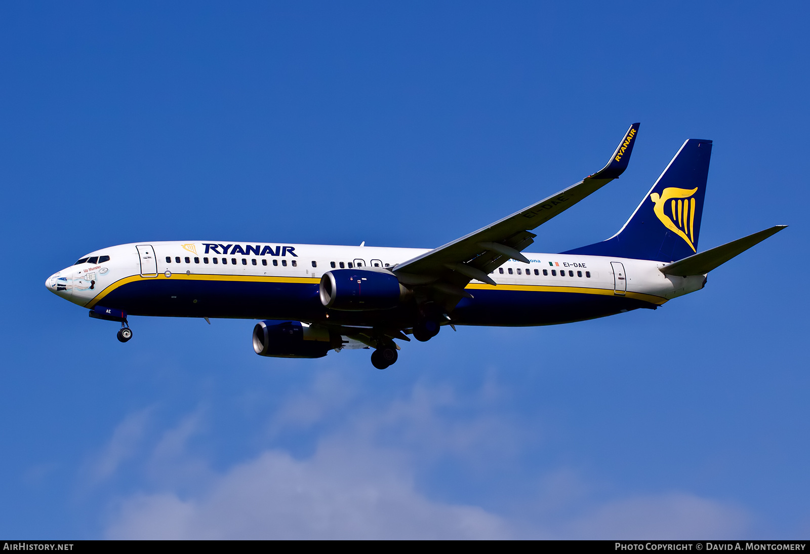 Aircraft Photo of EI-DAE | Boeing 737-8AS | Ryanair | AirHistory.net #643317