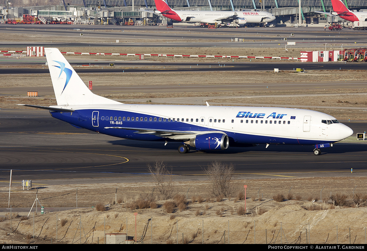 Aircraft Photo of YR-BAS | Boeing 737-430 | Blue Air | AirHistory.net #643318