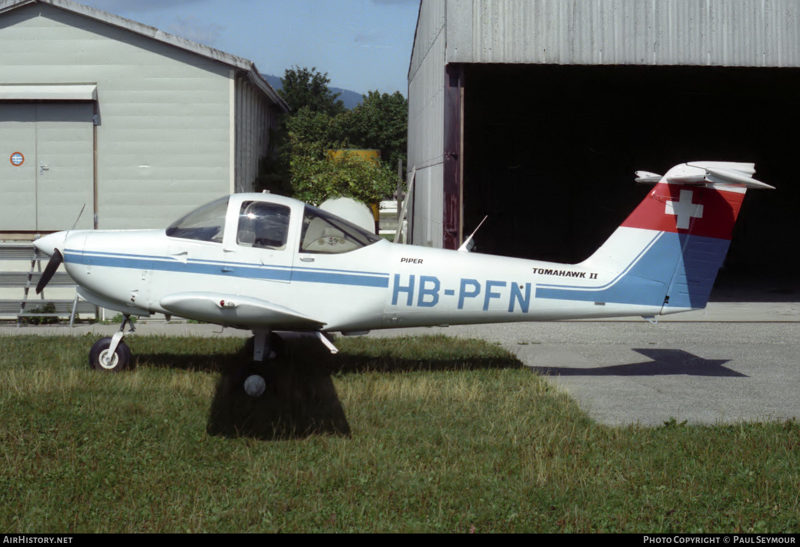 Aircraft Photo of HB-PFN | Piper PA-38-112 Tomahawk II | AirHistory.net #643326