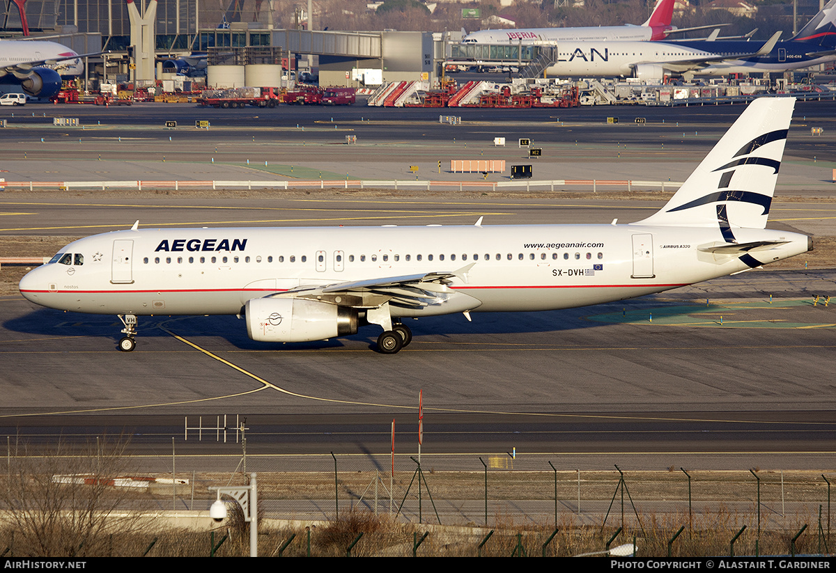 Aircraft Photo of SX-DVH | Airbus A320-232 | Aegean Airlines | AirHistory.net #643342
