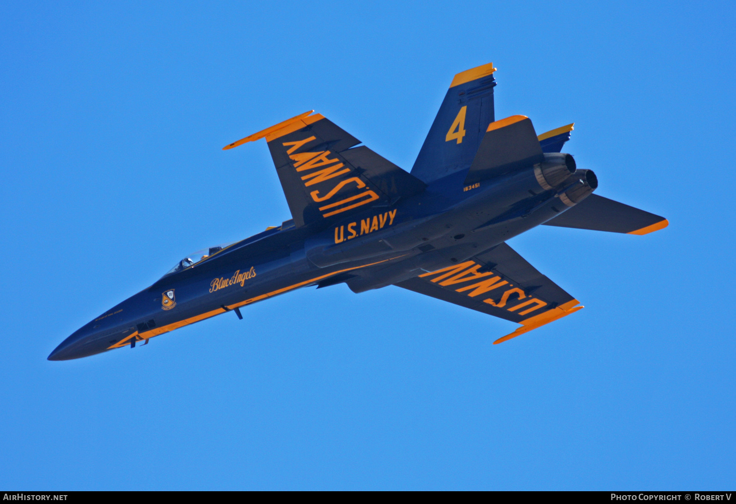 Aircraft Photo of 163451 | McDonnell Douglas F/A-18C Hornet | USA - Navy | AirHistory.net #643349