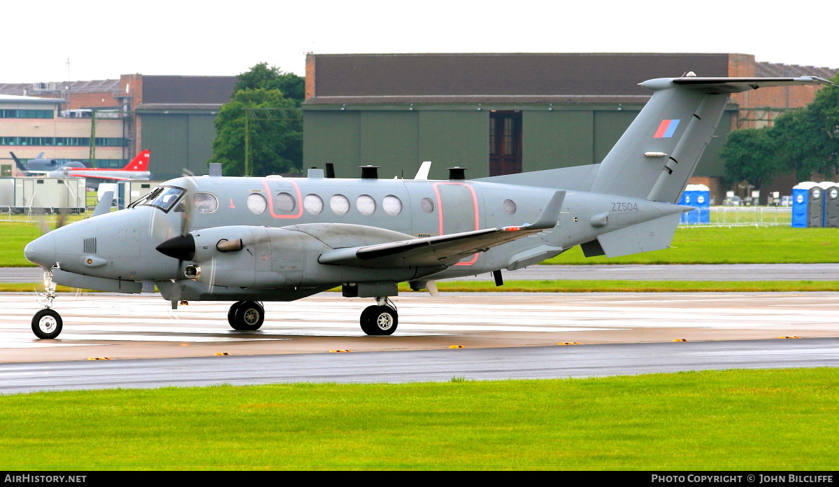 Aircraft Photo of ZZ504 | Hawker Beechcraft 350CER Shadow R1 (300C) | UK - Air Force | AirHistory.net #643365