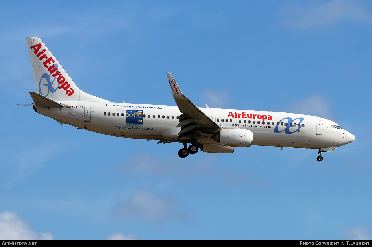 Aircraft Photo of EC-LTM | Boeing 737-85P | Air Europa | AirHistory.net #643368