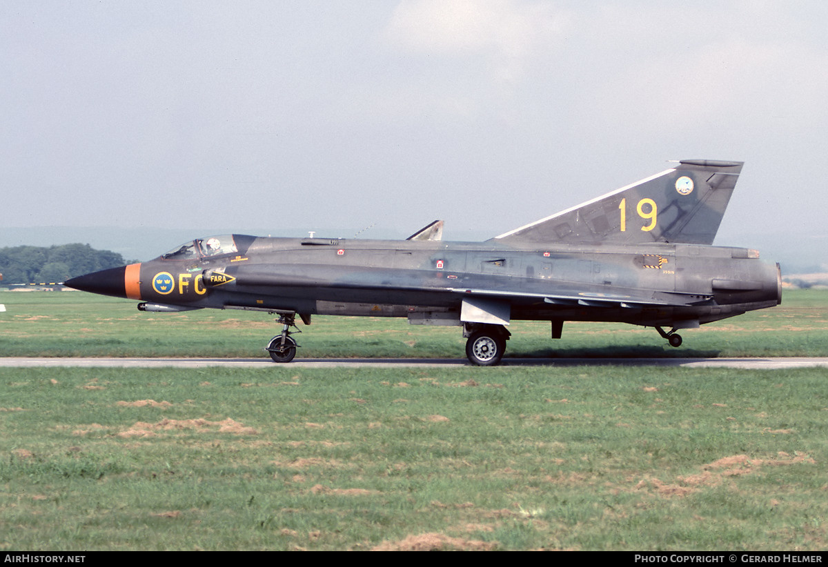 Aircraft Photo of 35519 | Saab J35J Draken | Sweden - Air Force | AirHistory.net #643373