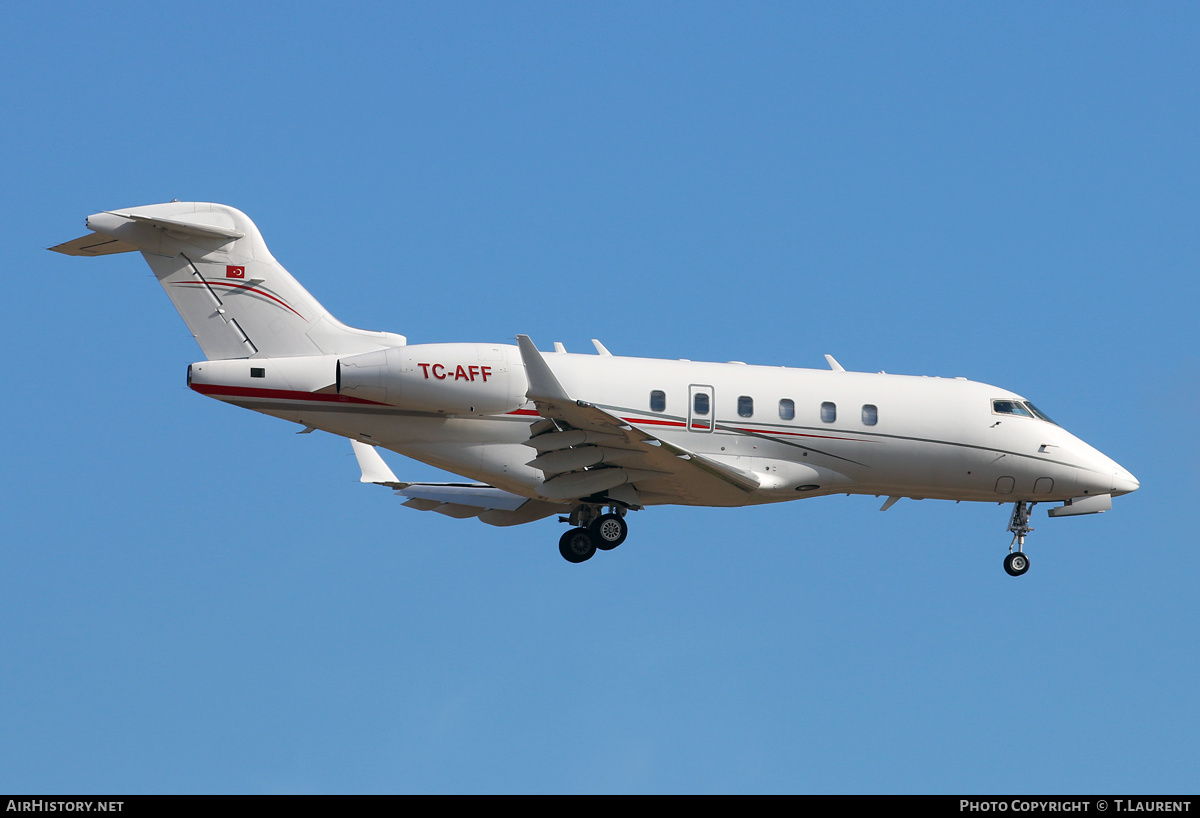 Aircraft Photo of TC-AFF | Bombardier Challenger 300 (BD-100-1A10) | AirHistory.net #643385