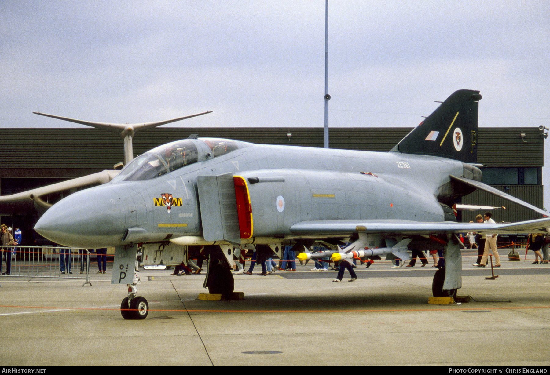 Aircraft Photo of ZE361 | McDonnell Douglas F-4J(UK) Phantom | UK - Air Force | AirHistory.net #643408