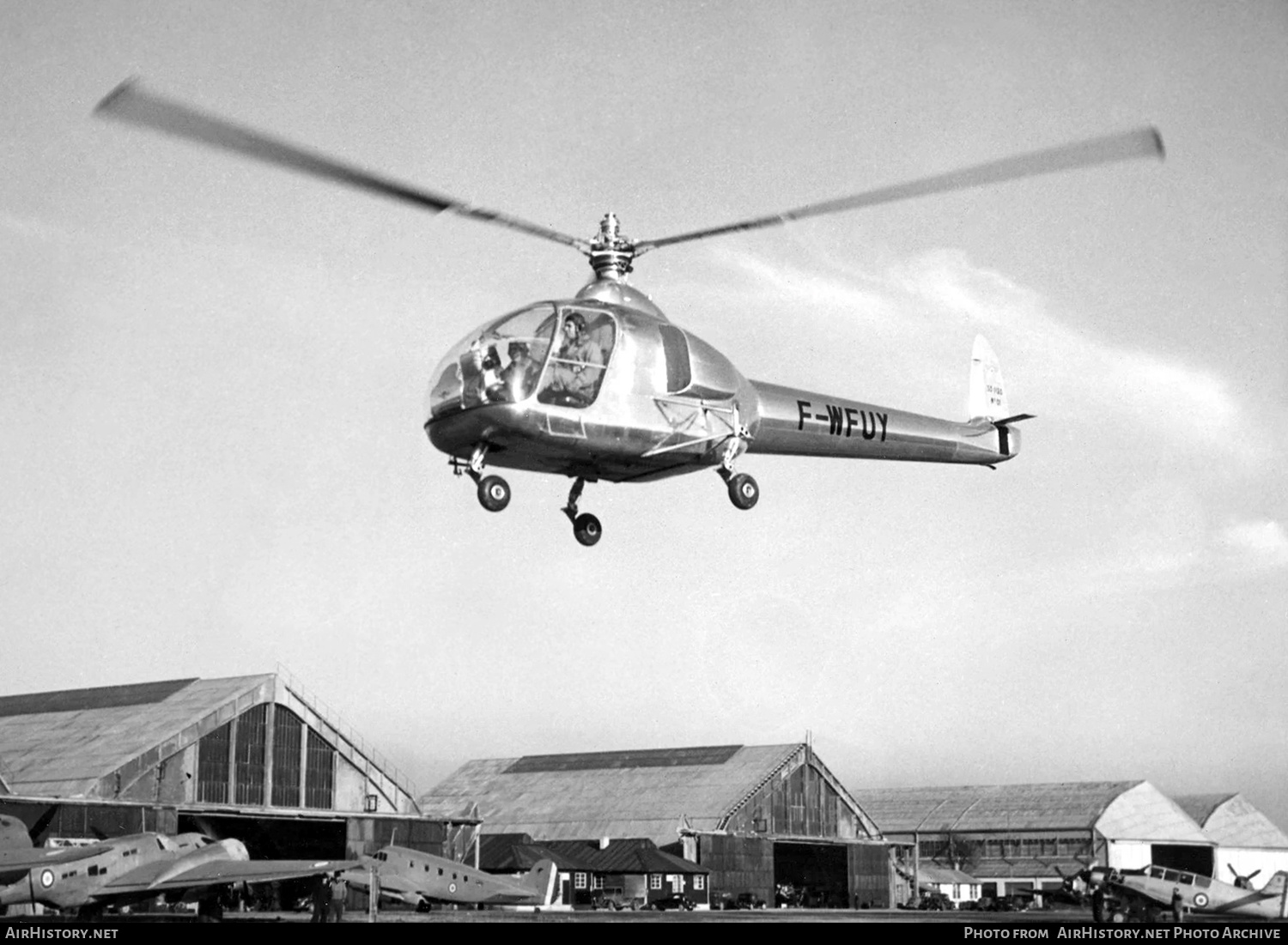 Aircraft Photo of F-WFUY | Sud-Ouest SO.1120 Ariel III | AirHistory.net #643420