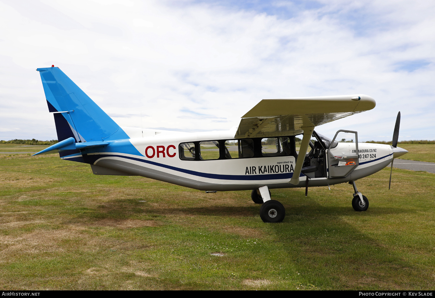 Aircraft Photo of ZK-ORC | GippsAero GA8 Airvan | Air Kaikoura | AirHistory.net #643426