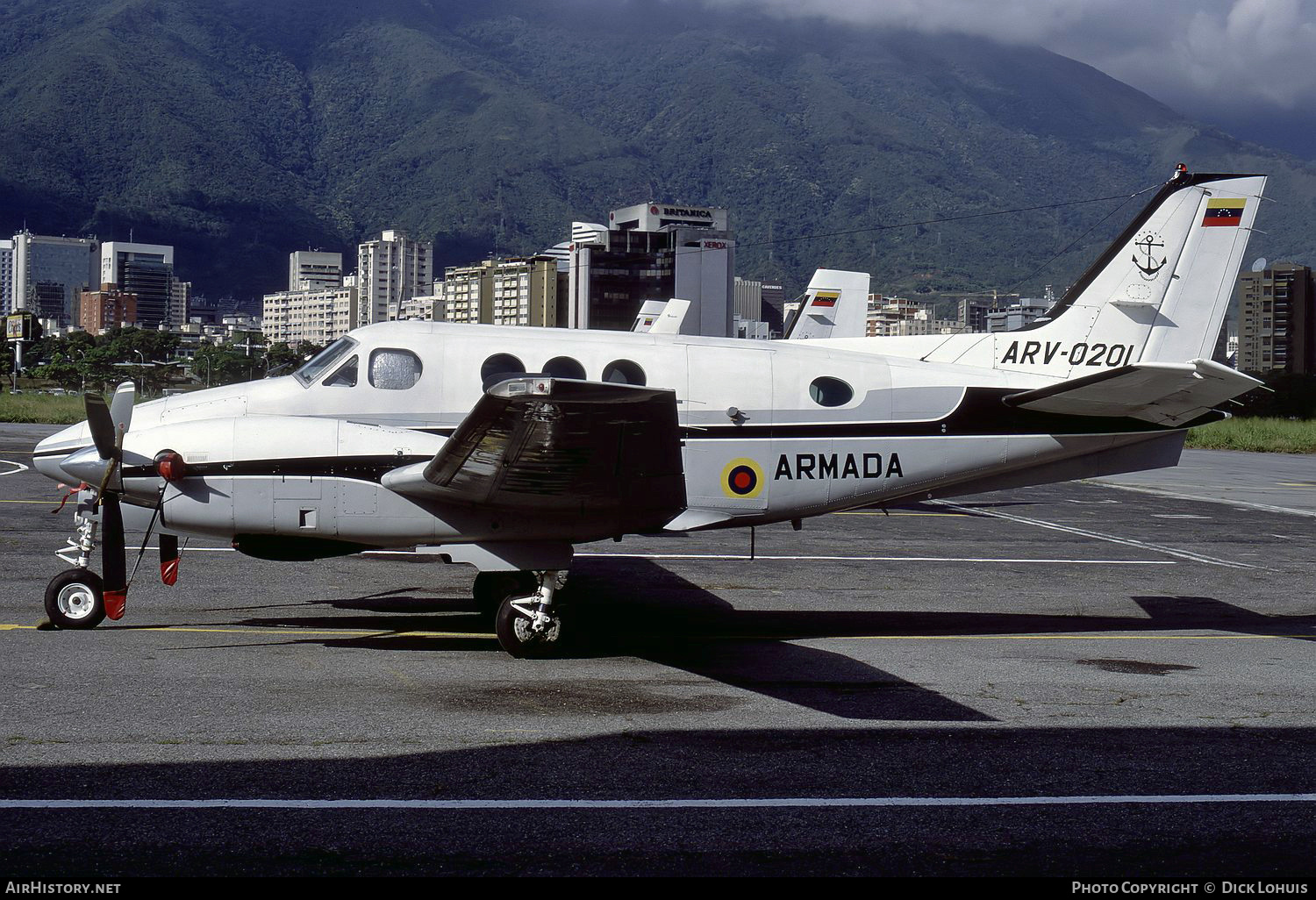 Aircraft Photo of ARV-0201 | Beech E90 King Air | Venezuela - Navy | AirHistory.net #643434