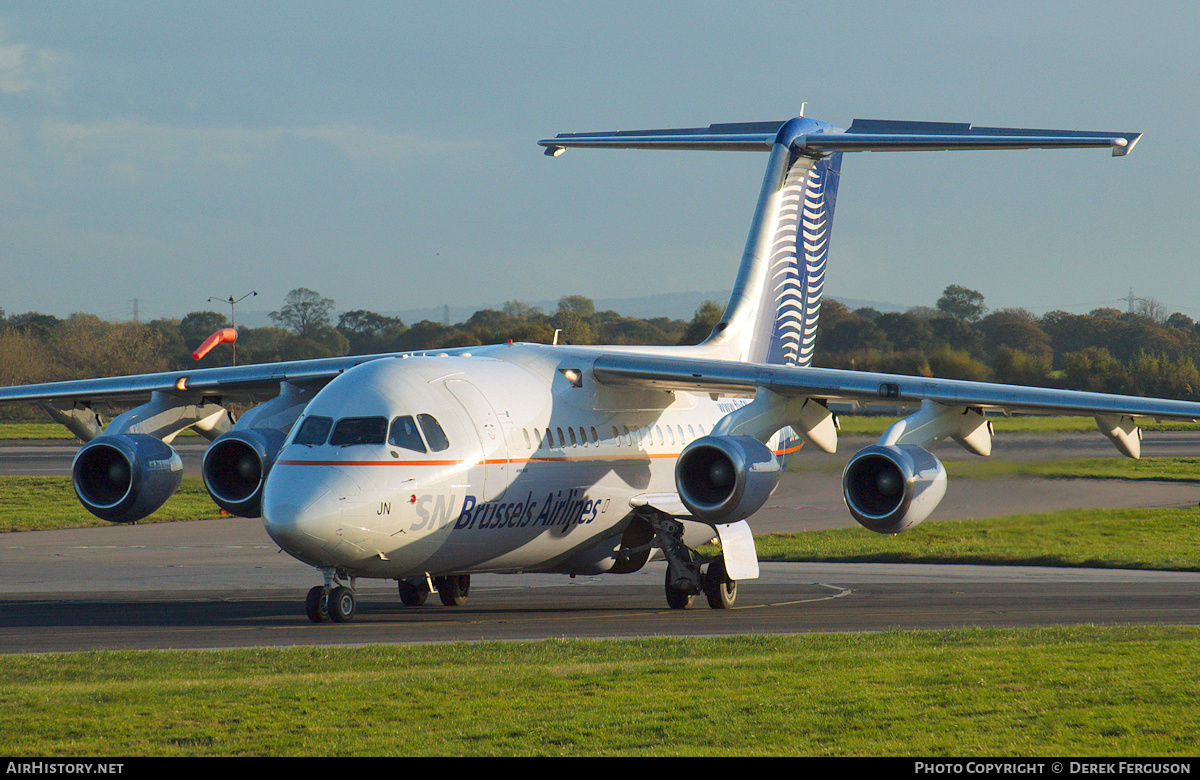 Aircraft Photo of OO-DJN | British Aerospace Avro 146-RJ85 | SN Brussels Airlines | AirHistory.net #643451