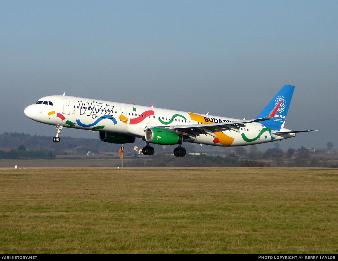 Aircraft Photo of HA-LXJ | Airbus A321-231 | Wizz Air | AirHistory.net #643465