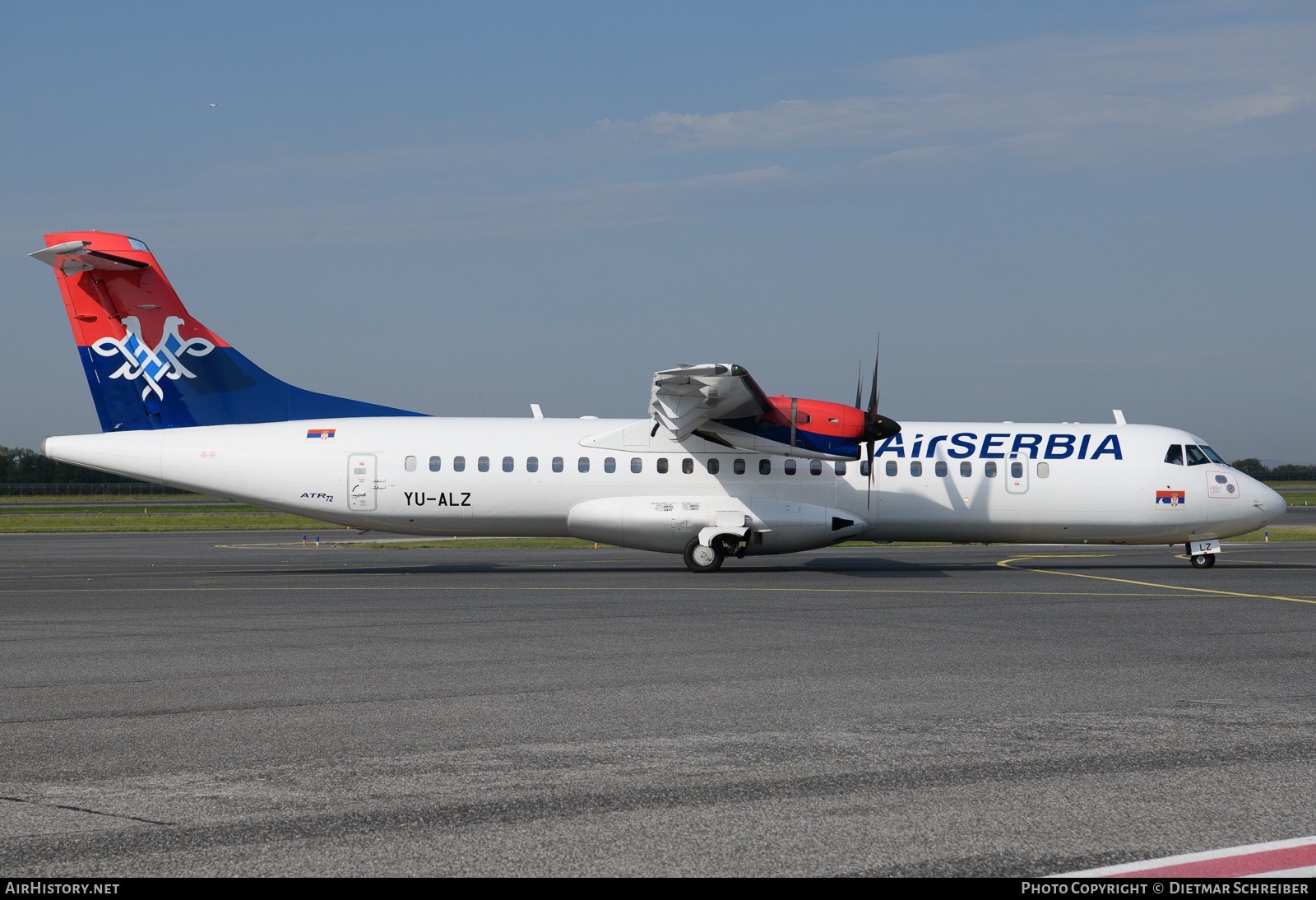 Aircraft Photo of YU-ALZ | ATR ATR-72-600 (ATR-72-212A) | Air Serbia | AirHistory.net #643466