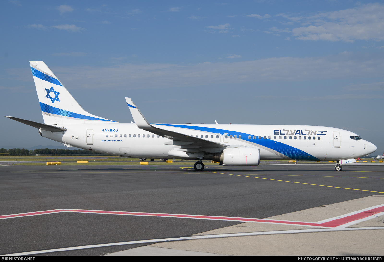 Aircraft Photo of 4X-EKU | Boeing 737-8Z9 | El Al Israel Airlines | AirHistory.net #643468