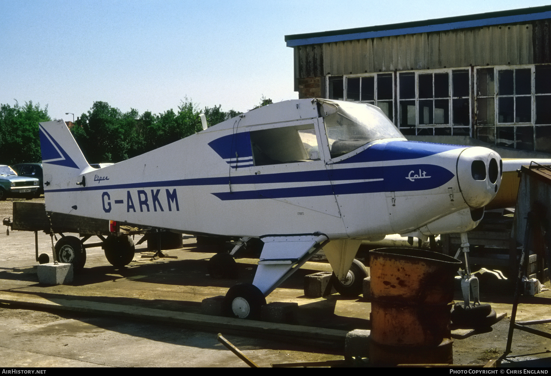 Aircraft Photo of G-ARKM | Piper PA-22-108 Colt | AirHistory.net #643471