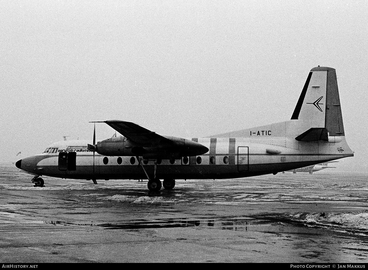 Aircraft Photo of I-ATIC | Fokker F27-600 Friendship | Navaids Flight Inspection - Servizio Radiomisure | AirHistory.net #643475