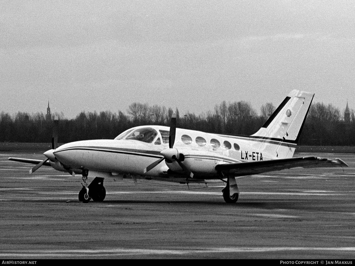 Aircraft Photo of LX-ETA | Cessna 421C Golden Eagle III | AirHistory.net #643476