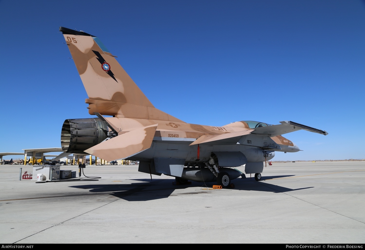 Aircraft Photo of 920459 | General Dynamics F-16B Fighting Falcon | USA - Navy | AirHistory.net #643488