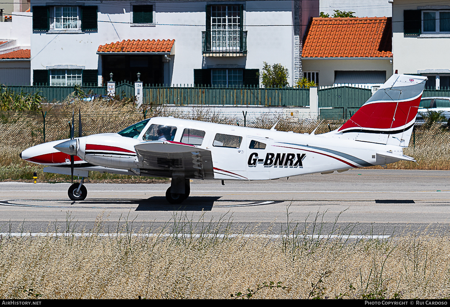 Aircraft Photo of G-BNRX | Piper PA-34-200T Seneca II | AirHistory.net #643503