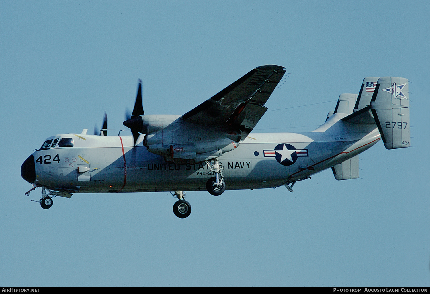 Aircraft Photo of 152797 | Grumman C-2A Greyhound | USA - Navy | AirHistory.net #643513