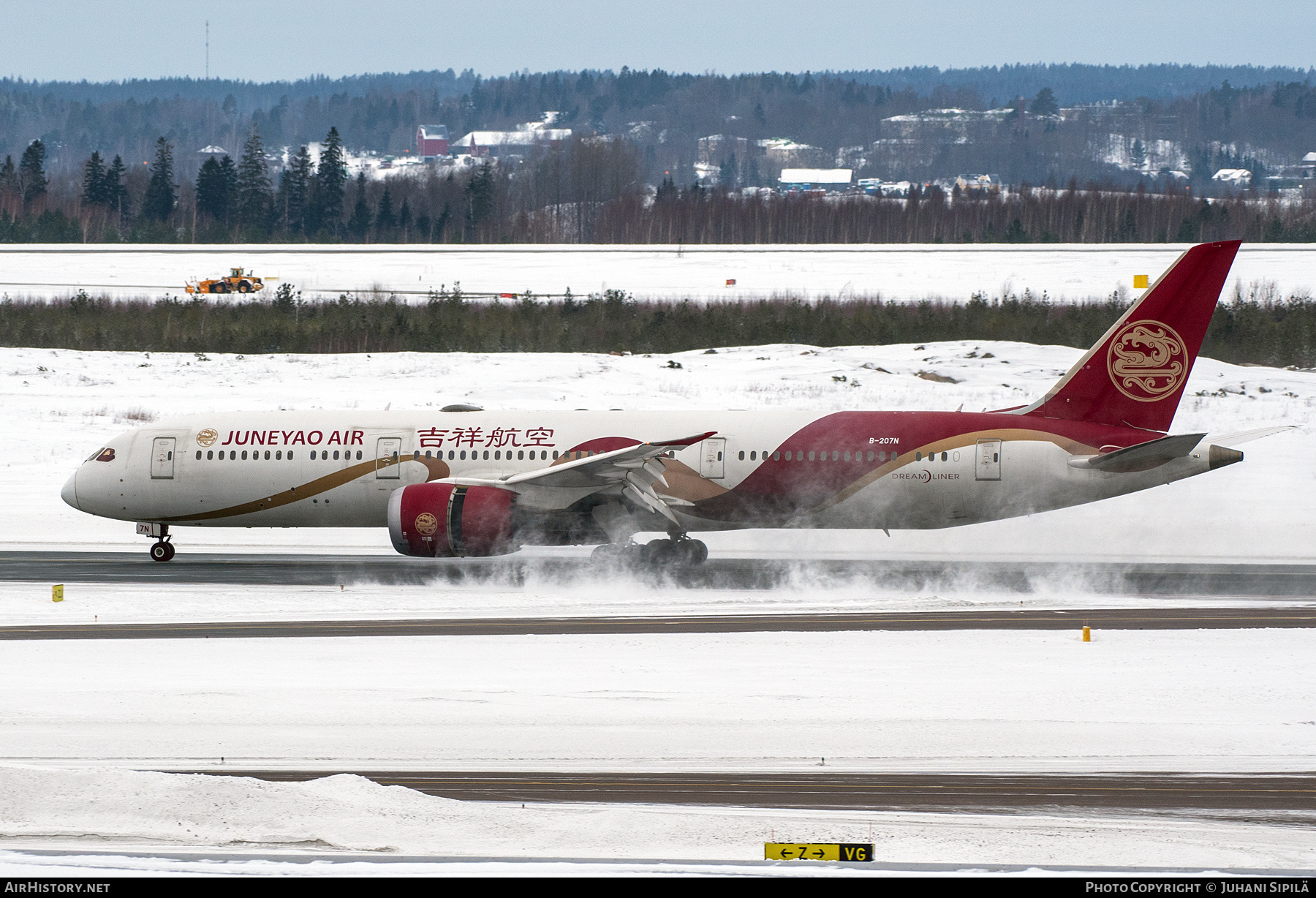 Aircraft Photo of B-207N | Boeing 787-9 Dreamliner | Juneyao Airlines | AirHistory.net #643550