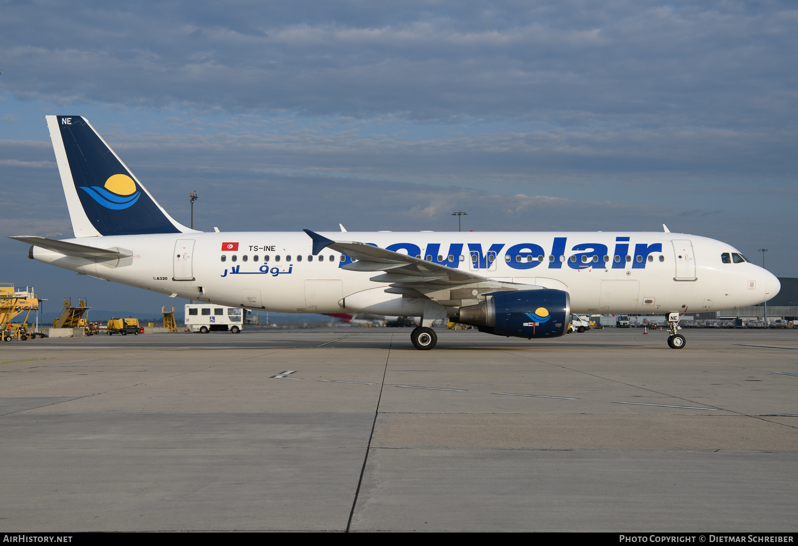 Aircraft Photo of TS-INE | Airbus A320-212 | Nouvelair Tunisie | AirHistory.net #643553