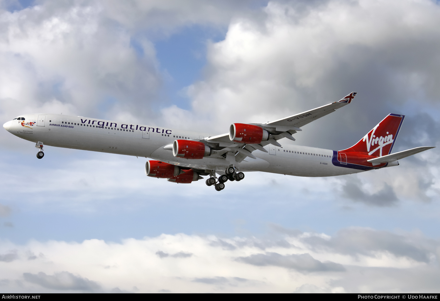 Aircraft Photo of G-VSSH | Airbus A340-642 | Virgin Atlantic Airways | AirHistory.net #643588