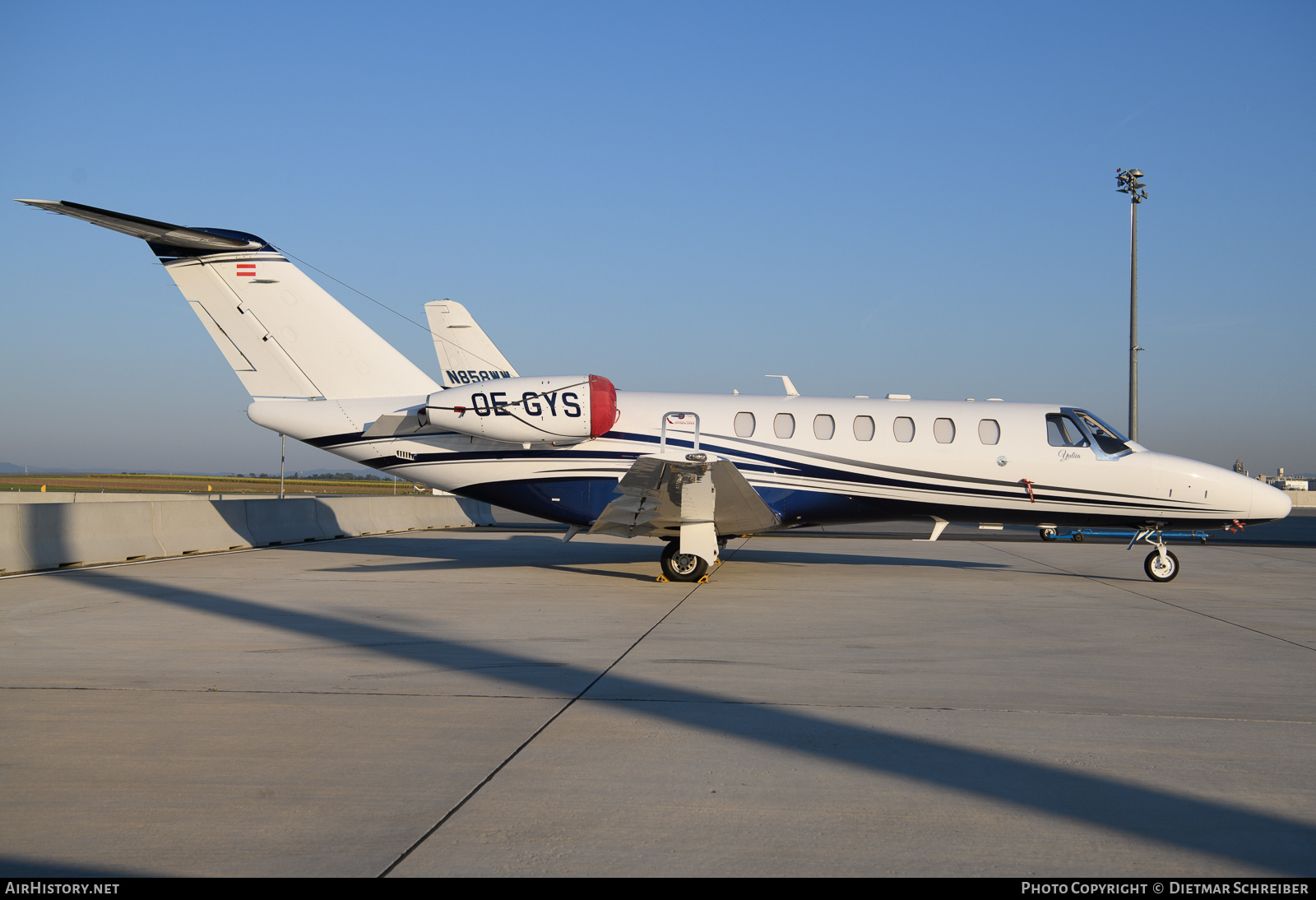 Aircraft Photo of OE-GYS | Cessna 525B CitationJet CJ3+ | AirHistory.net #643625