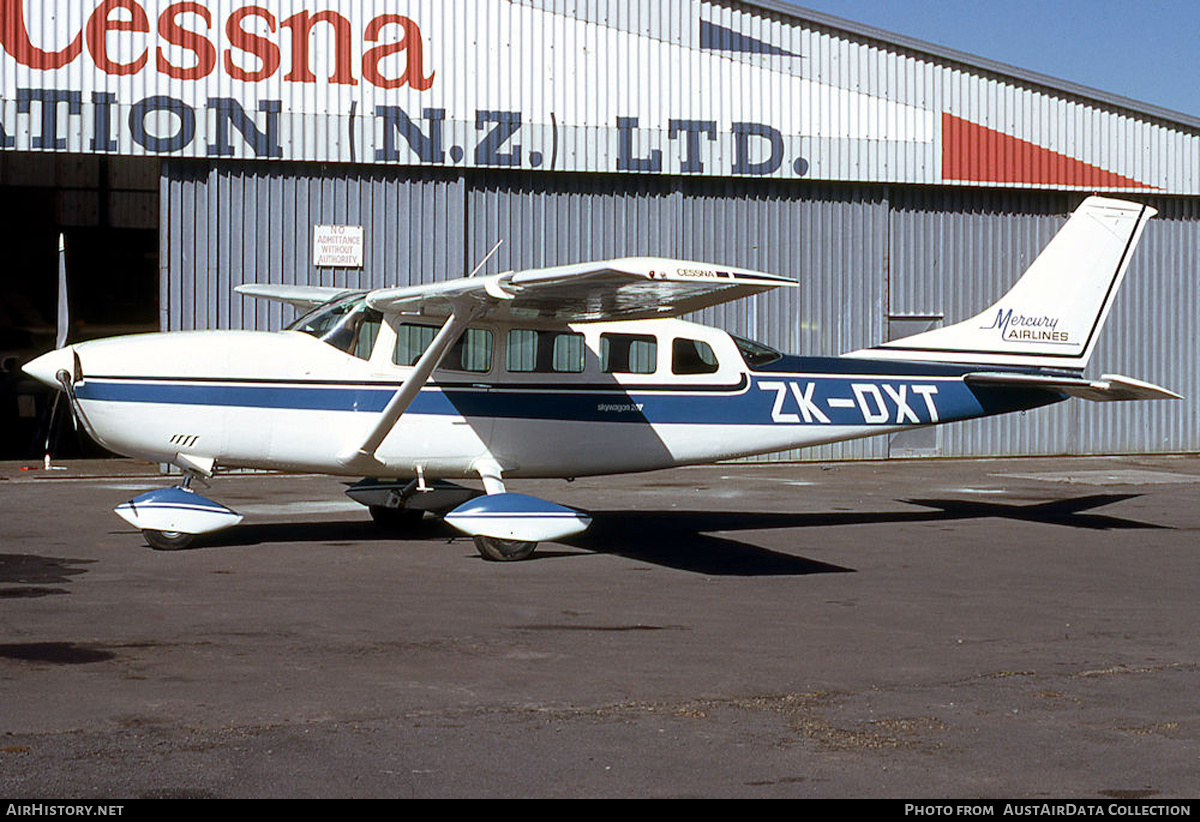 Aircraft Photo of ZK-DXT | Cessna 207 Skywagon 207 | Mercury Airlines | AirHistory.net #643643