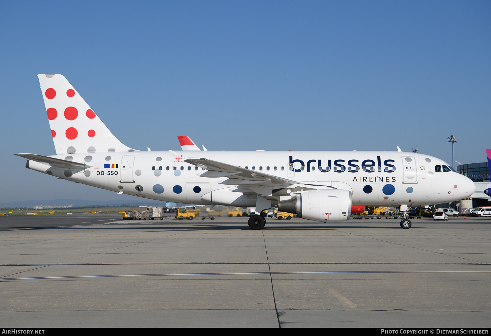 Aircraft Photo of OO-SSO | Airbus A319-111 | Brussels Airlines | AirHistory.net #643645