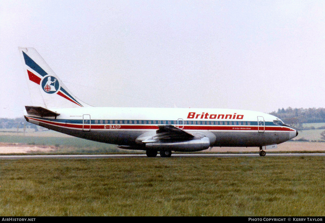 Aircraft Photo of G-BADP | Boeing 737-204/Adv | Britannia Airways | AirHistory.net #643676