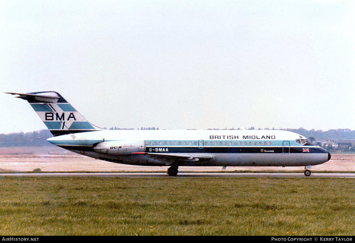 Aircraft Photo of G-BMAA | Douglas DC-9-15 | British Midland Airways - BMA | AirHistory.net #643677