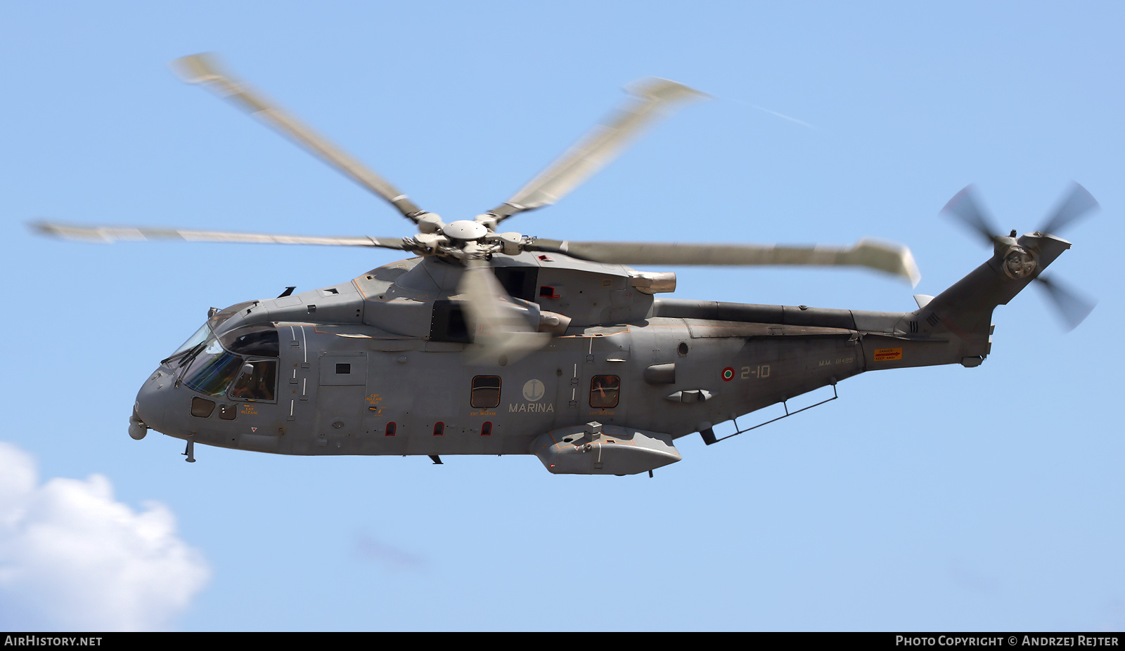 Aircraft Photo of MM81489 | EHI EH-101-112AsuW/E | Italy - Navy | AirHistory.net #643684