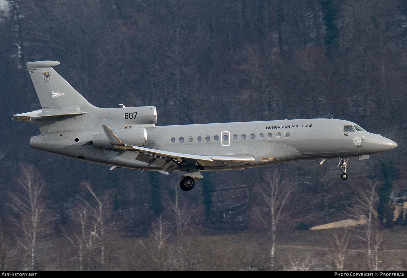 Aircraft Photo of 607 | Dassault Falcon 7X | Hungary - Air Force | AirHistory.net #643702