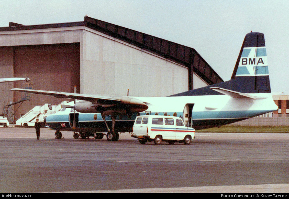 Aircraft Photo of G-BDDH | Fokker F27-200 Friendship | British Midland Airways - BMA | AirHistory.net #643703