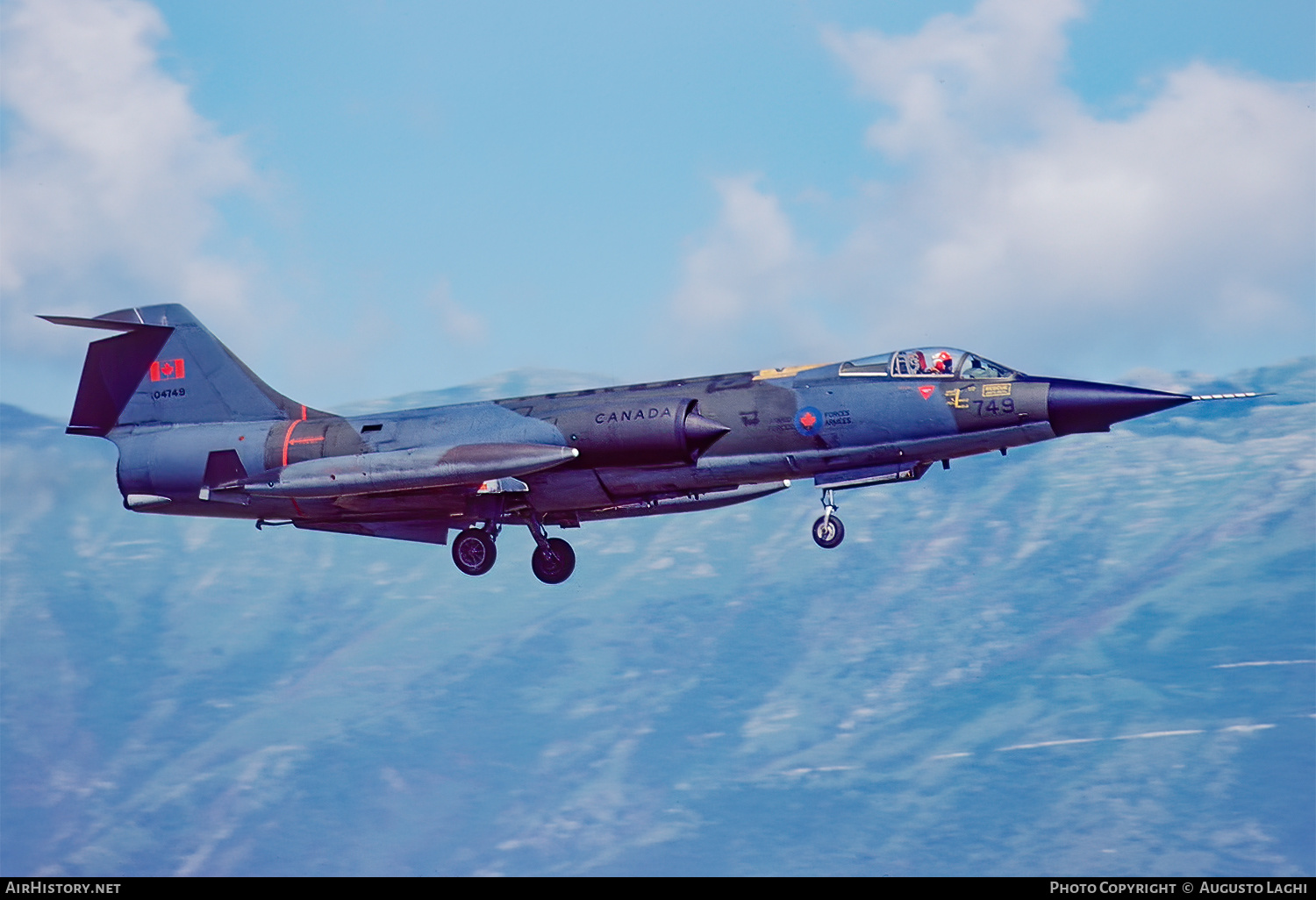 Aircraft Photo of 104749 | Canadair CF-104 Starfighter | Canada - Air Force | AirHistory.net #643705