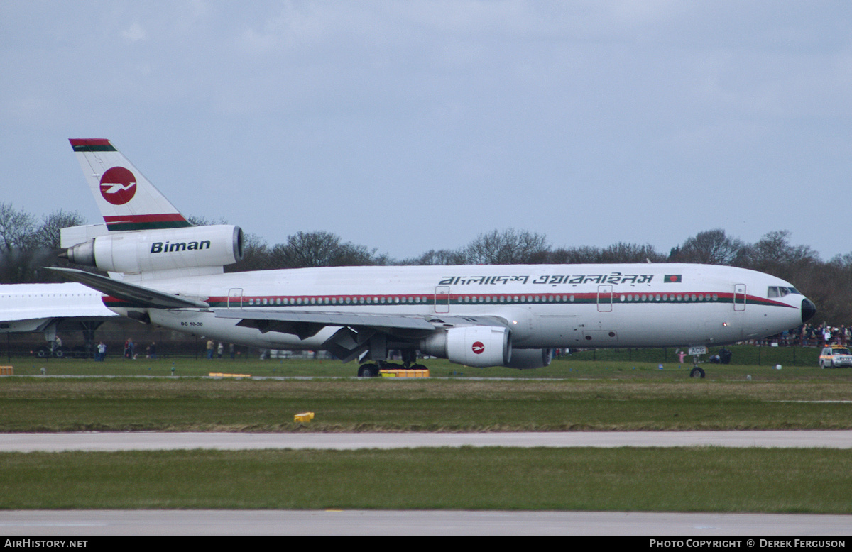Aircraft Photo of S2-ACS | McDonnell Douglas DC-10-30 | Biman Bangladesh Airlines | AirHistory.net #643722