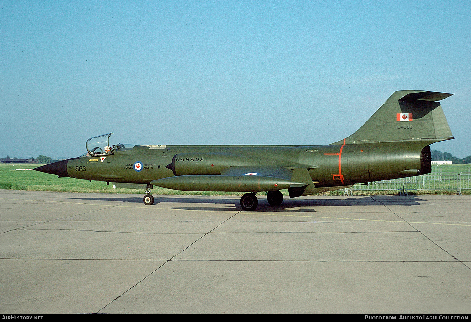 Aircraft Photo of 104883 | Canadair CF-104 Starfighter | Canada - Air Force | AirHistory.net #643747