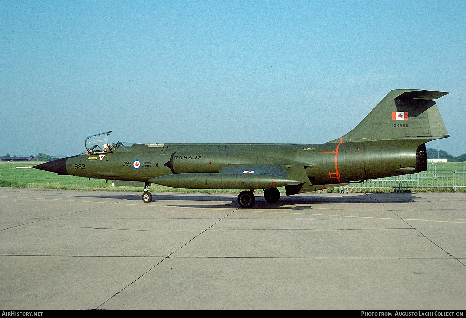 Aircraft Photo of 104883 | Lockheed CF-104 Starfighter | Canada - Air Force | AirHistory.net #643747