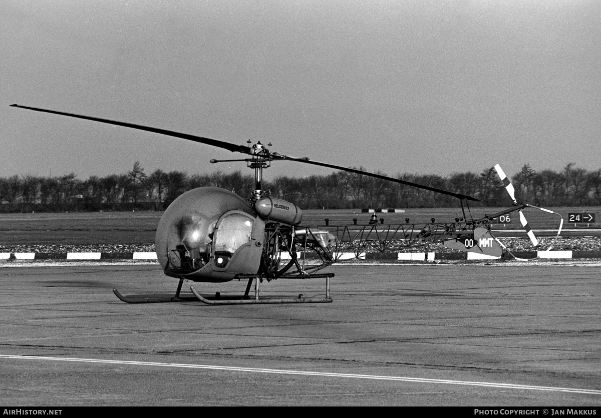Aircraft Photo of OO-MMT | Bell 47G-1 | Heliservice | AirHistory.net #643749