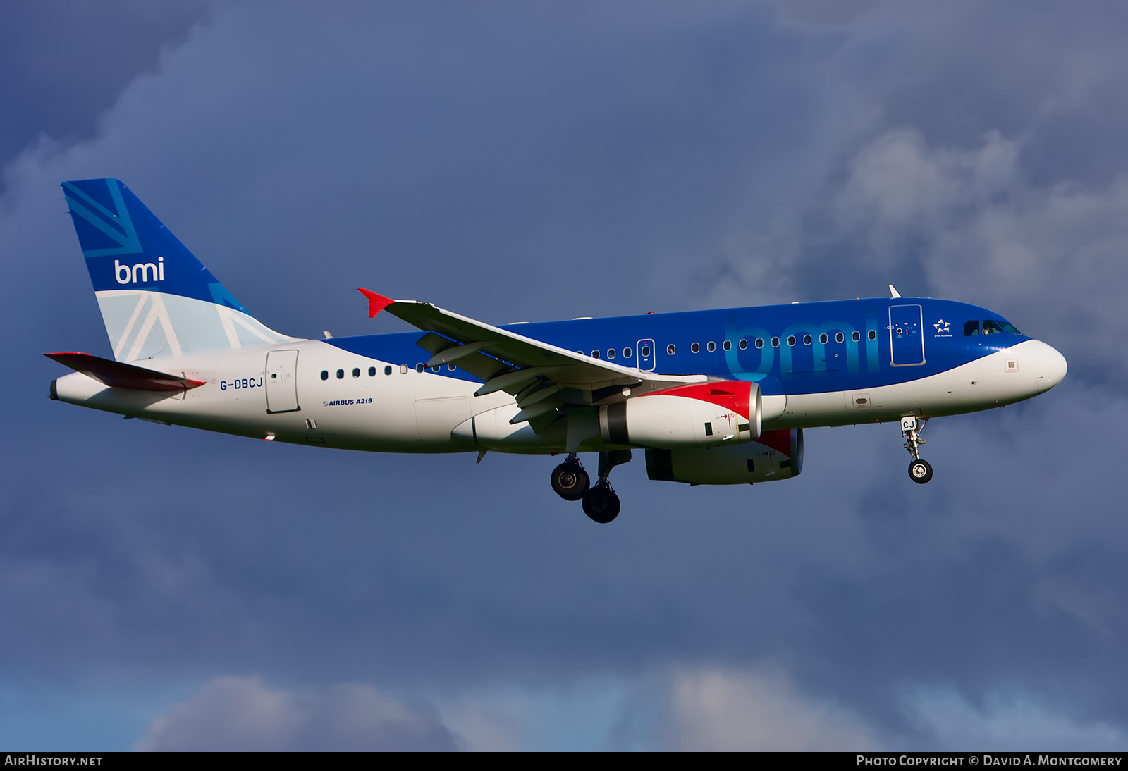 Aircraft Photo of G-DBCJ | Airbus A319-131 | BMI - British Midland International | AirHistory.net #643758