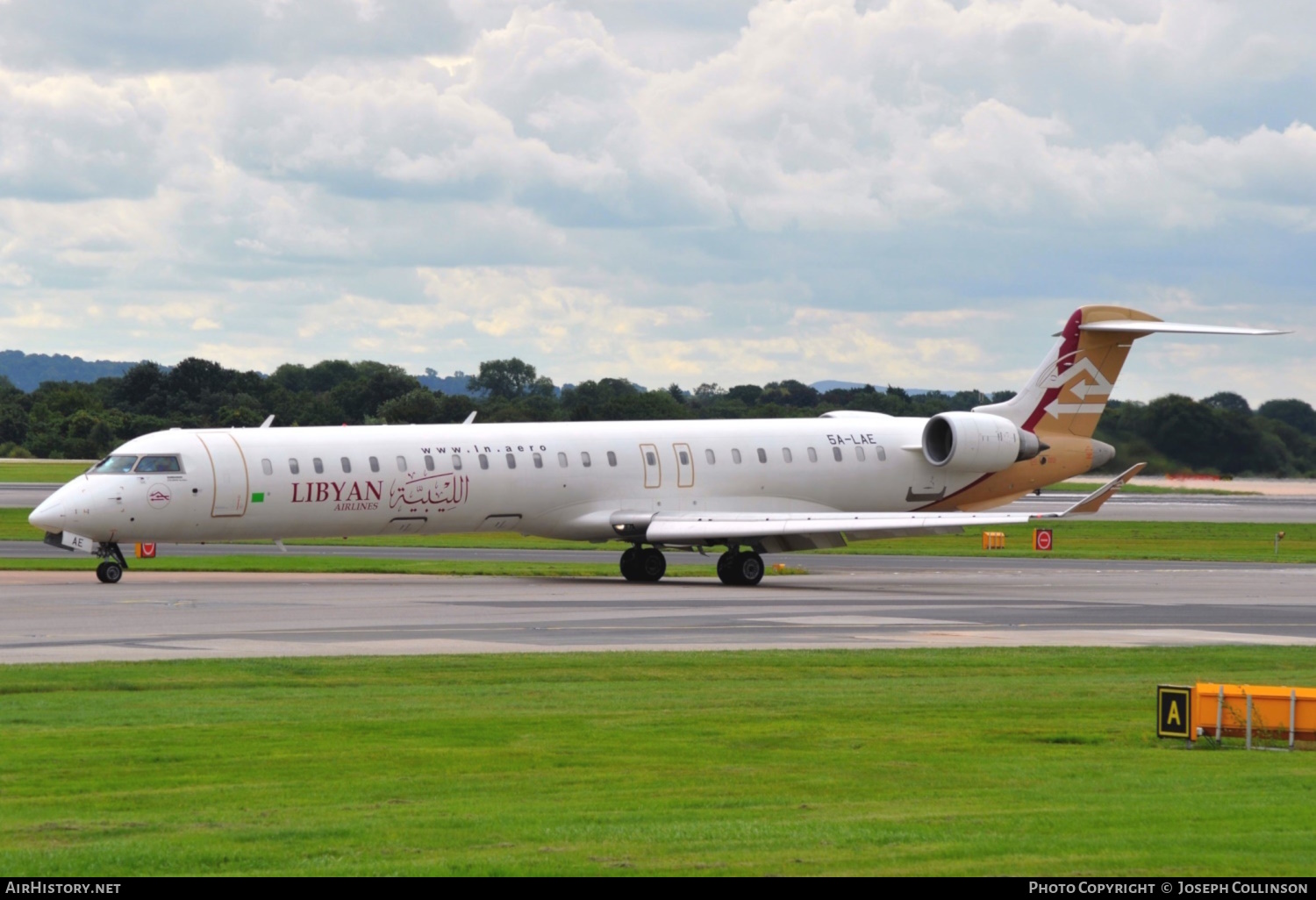 Aircraft Photo of 5A-LAE | Bombardier CRJ-900 (CL-600-2D24) | Libyan Airlines | AirHistory.net #643761