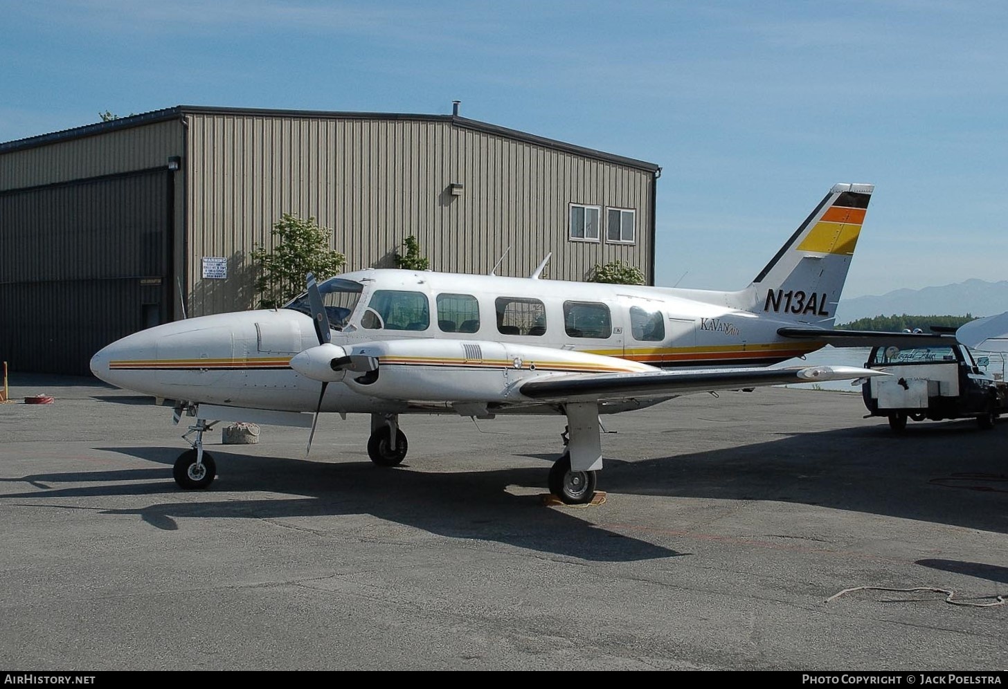 Aircraft Photo of N13AL | Piper PA-31-350 Navajo Chieftain | Kavan Air | AirHistory.net #643768