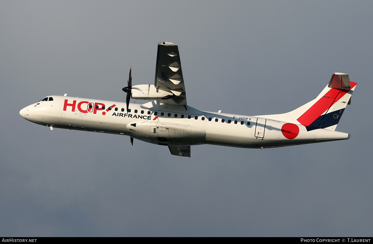 Aircraft Photo of F-HOPY | ATR ATR-72-600 (ATR-72-212A) | Hop! | AirHistory.net #643771