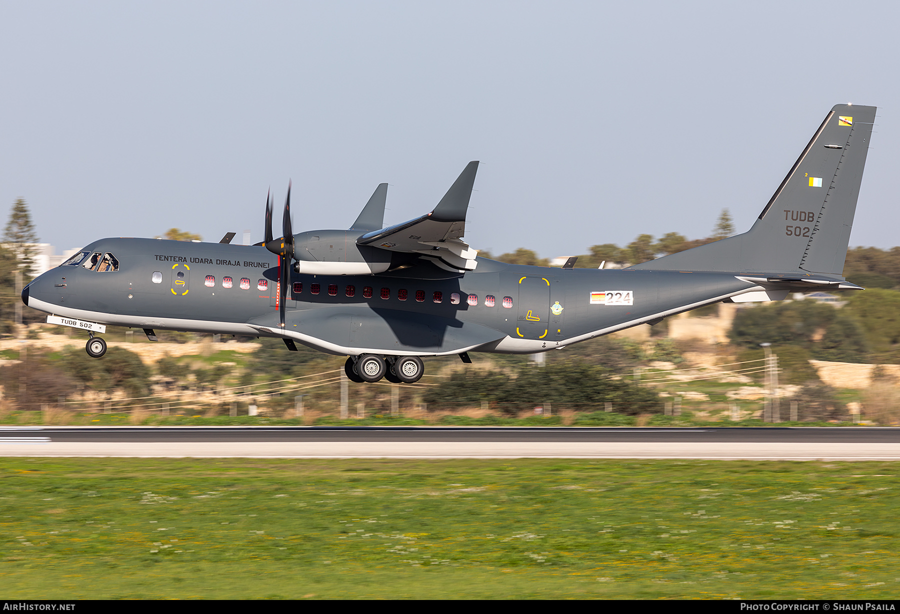 Aircraft Photo of TUDB502 / 224 | CASA C295MW | Brunei - Air Force | AirHistory.net #643776