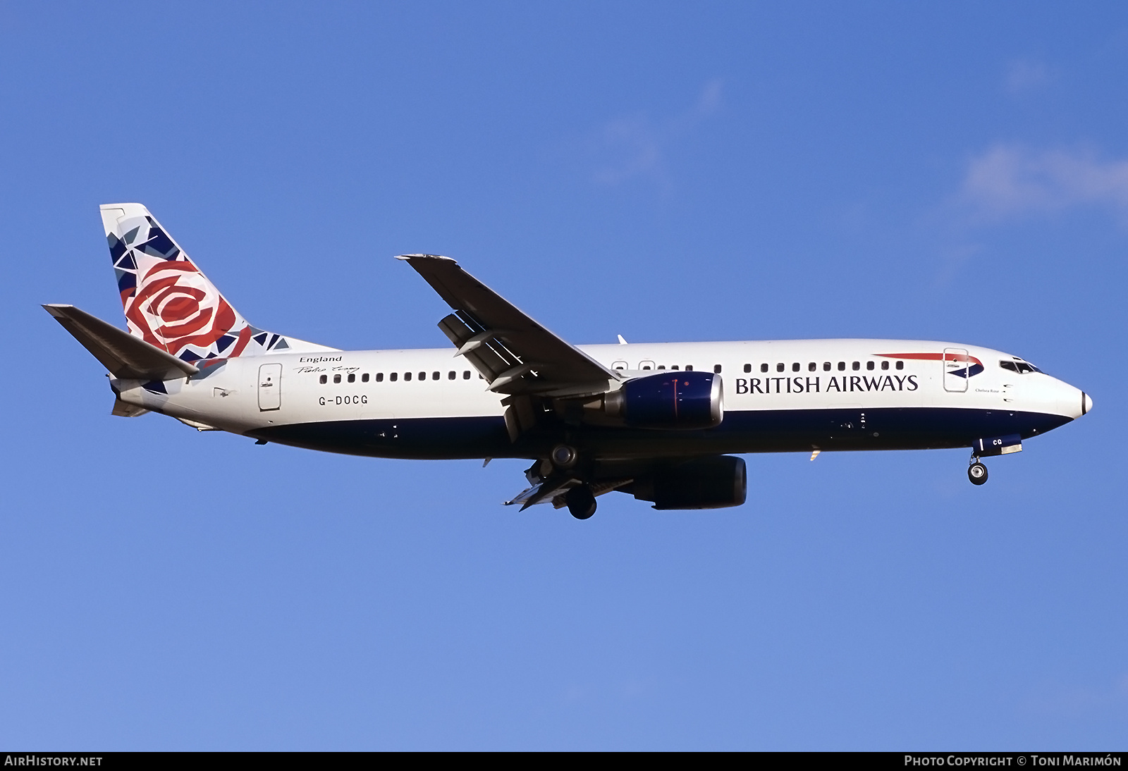 Aircraft Photo of G-DOCG | Boeing 737-436 | British Airways | AirHistory.net #643786