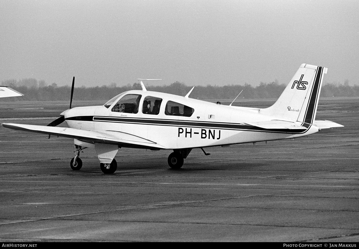 Aircraft Photo of PH-BNJ | Beech F33C Bonanza | Rijksluchtvaartschool - RLS | AirHistory.net #643800