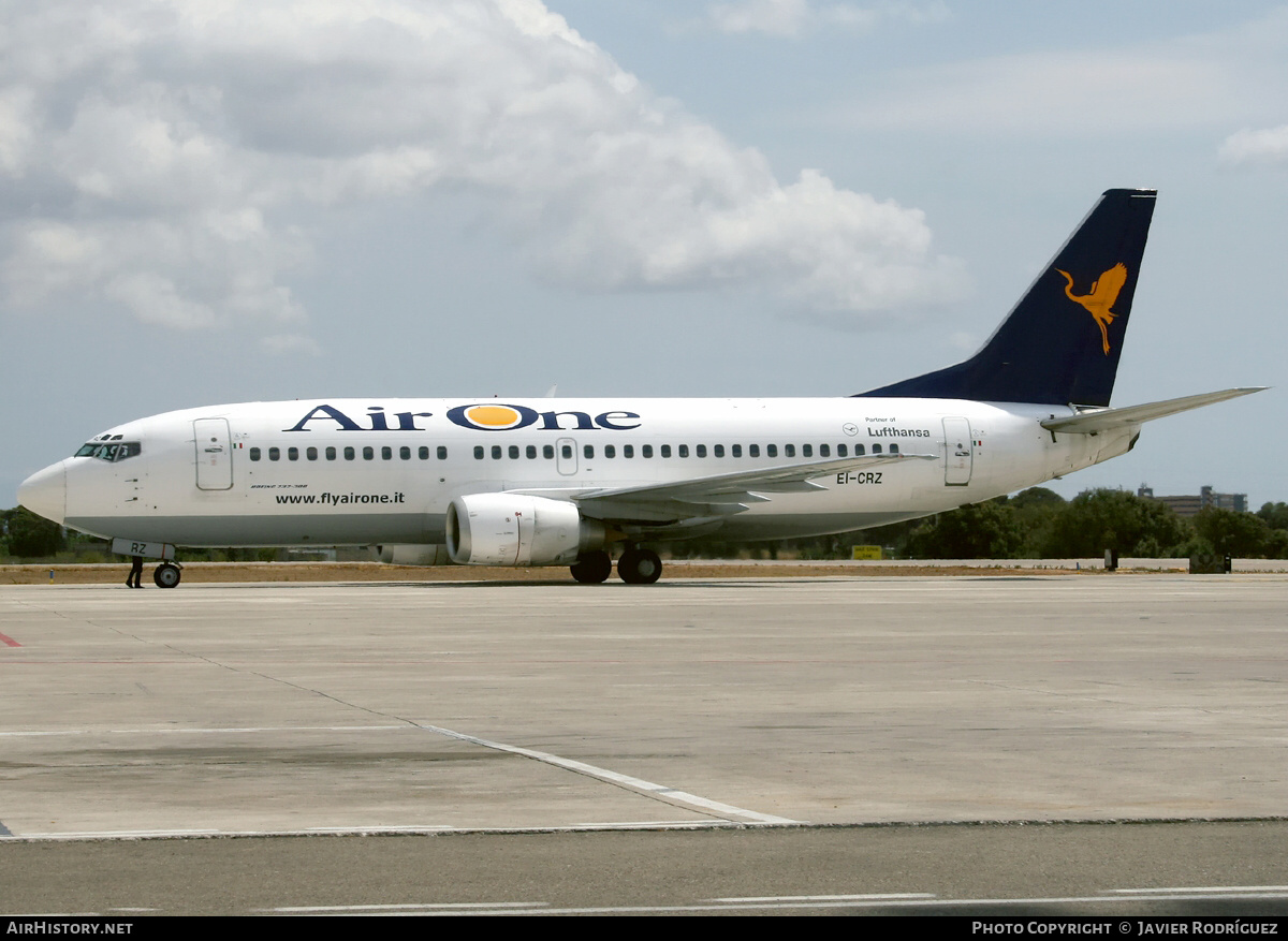 Aircraft Photo of EI-CRZ | Boeing 737-36E | Air One | AirHistory.net #643812