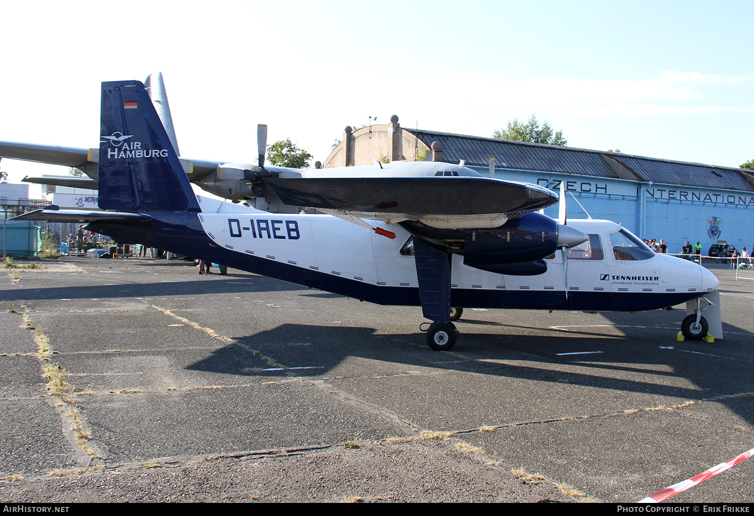 Aircraft Photo of D-IAEB | Britten-Norman BN-2A-8 Islander | Air Hamburg | AirHistory.net #643823