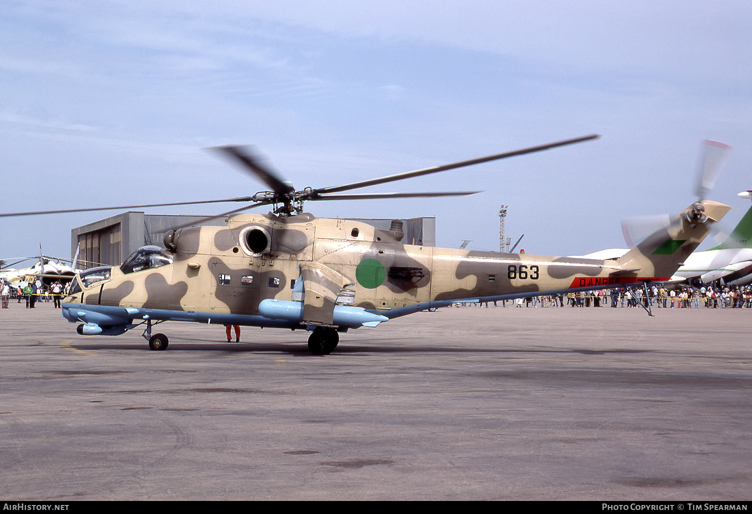Aircraft Photo of 863 | Mil Mi-35 | Libya - Air Force | AirHistory.net #643827